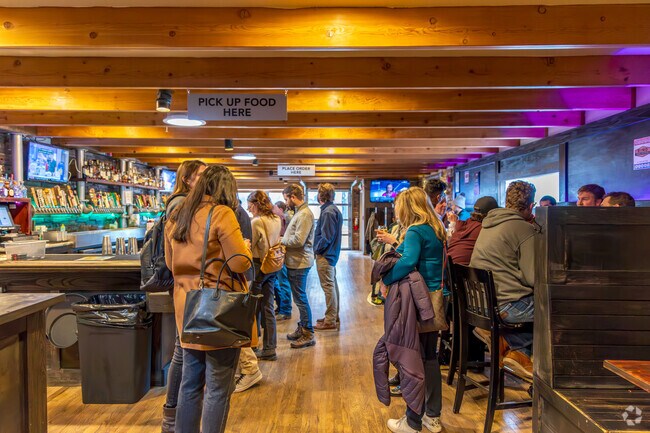 Nearby RiNo Beer Garden has become a local favorite for its outside seating and craft beer.