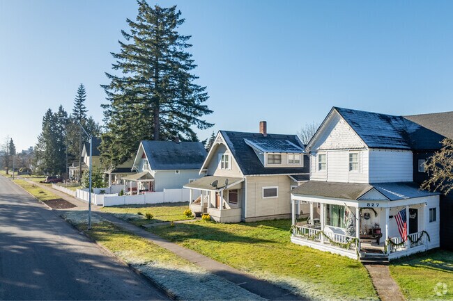 Centralia has a variety of homes, including Craftsmans.