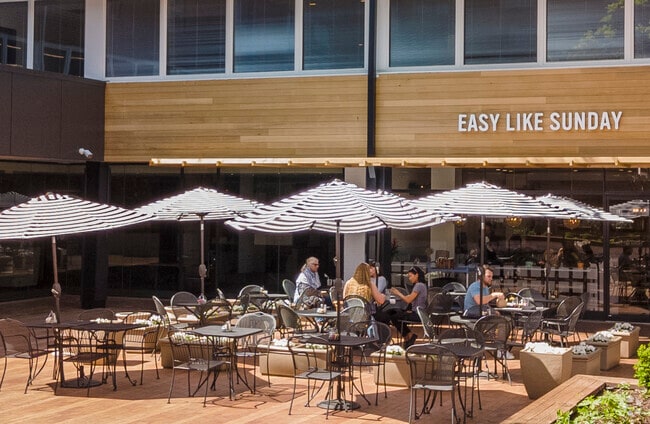Cross Keys residents can grab a bite at the newly-opened Easy Like Sunday restaurant.