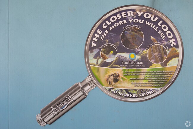 St. Lucie County Aquarium has excellent educational program for the visitors in South Hutchinson