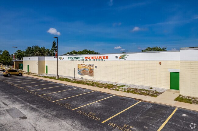 Seminole High School prepares students 9th-12th for college.