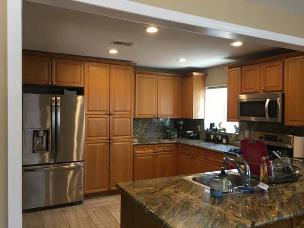 Closer view of Kitchen and EAC