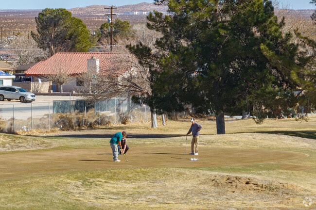 California City golfers enjoy a few rounds at the Tierra Del Sol Golf Course.