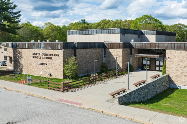 Just a short distance from Lippitt Estates, North Cumberland Middle School provides a supportive environment for students to grow academically and socially.