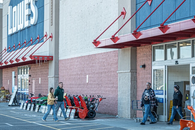 Lowe's is a common stop for Bay Shore residents.