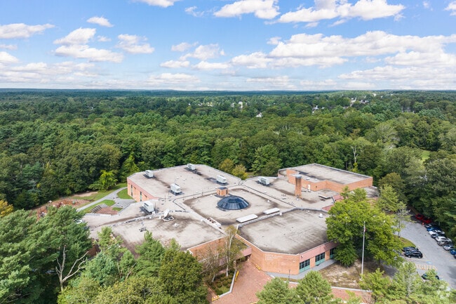There are four main wings of Casimir Pulaski Elementary School.