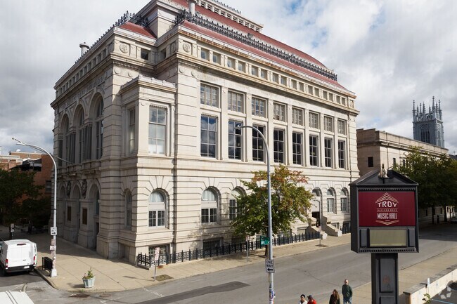 The music hall of Troy has had legendary performance dating back to the 1800's.