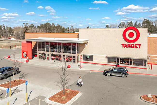 Grand Rapids offers convenient big box shopping options along Highway 169.