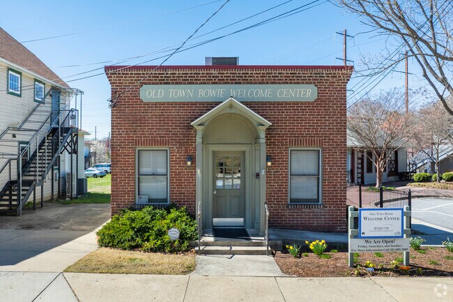 Bowie Railroad Station Museum's Welcome Center invites visitors to explore the history of Old Bowie.