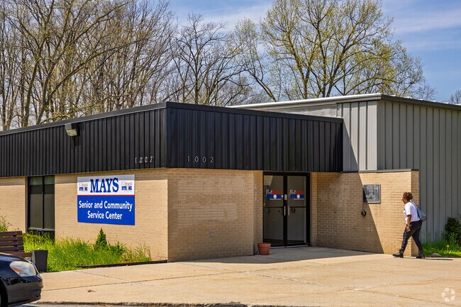 The Mays Senior and Community Service Center was opened in Hasselbring Park in 2025.