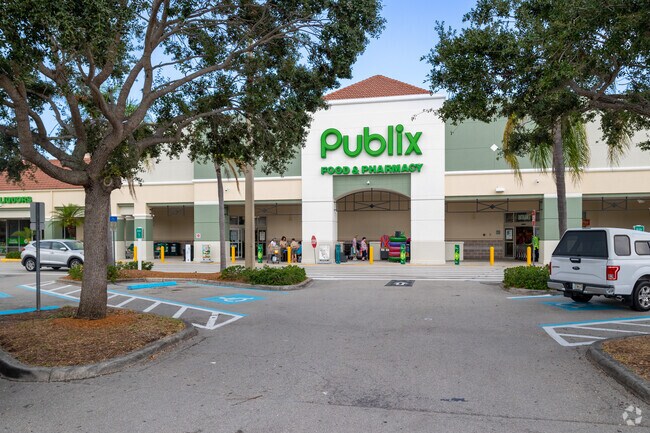 Publix grocery store in the Pelican Plaza is nearby to the Council neighborhood in Bonita Springs, Florida.