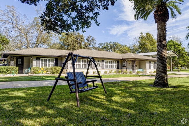 The combination of ranch architecture and extensive lots creates a comfortable lifestyle.