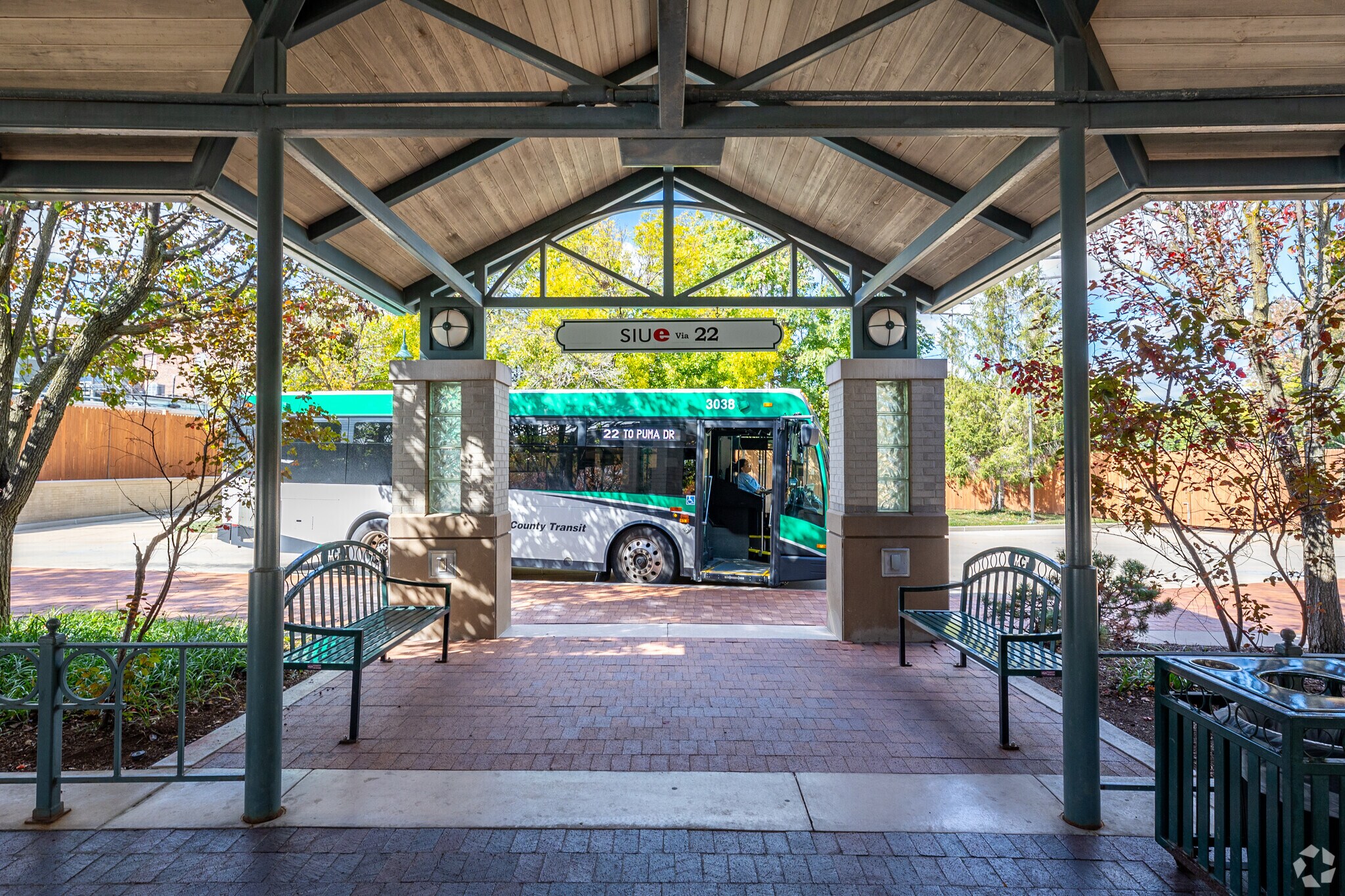 Glen Carbon offers efficient public transportation options for its residents.