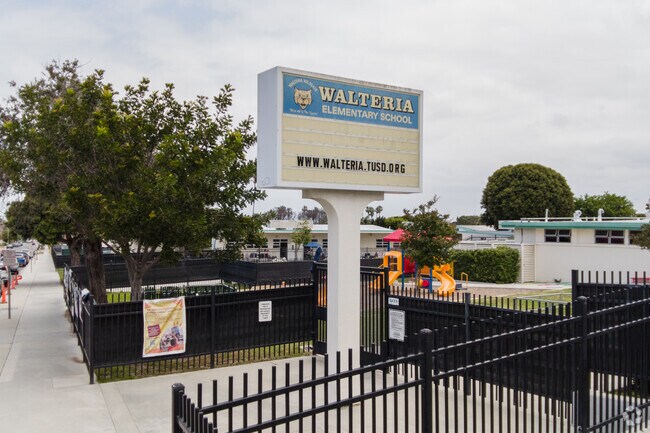 76 percent of students at Walteria Elementary School in reading.