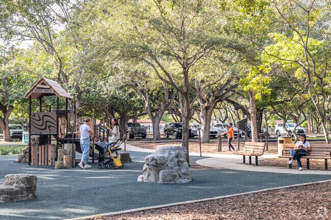 Kids love the playground at Greynolds Park in nearby Sunray East.