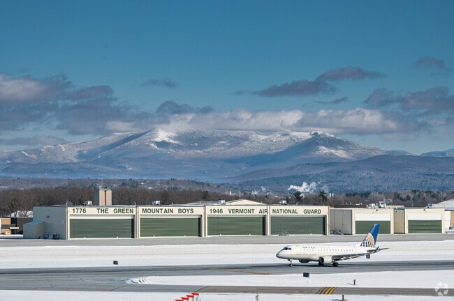 South Burlington is home to one of Vermont's busiest airports, Burlington International Airport.
