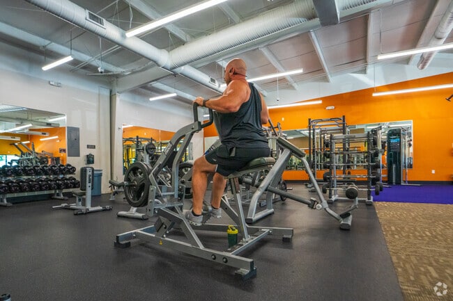 Bayou Blue residents can access gyms like Anytime Fitness within a ten to fifteen minute drive from home, depending on traffic.