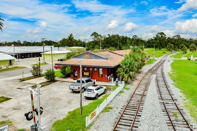 The Perry train depot, once a hub for freight service between Florida and Georgia, has been restored and repurposed for community use.