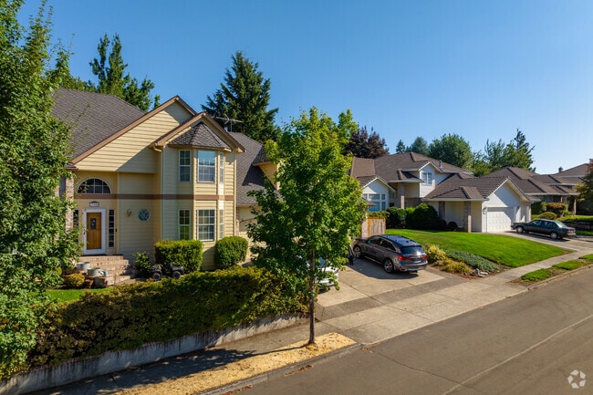 Varying styles of contemporary homes can be found in the Village at Fisher's Landing.