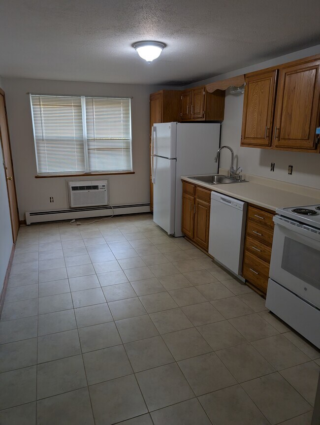 Kitchen with new appliances