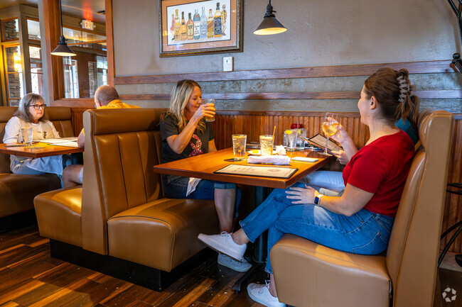 Enjoy some beverages with friends at Lazlo's Brewery & Grill near Witherbee.