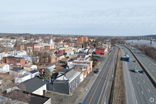 Watervliet has a population of around 10,200 and is easily accessible from I-787.