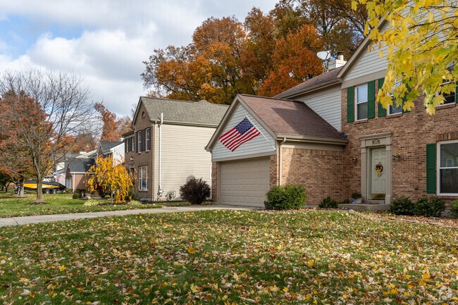 This Withamsville street is lined with beautifully maintained Craftsman-style homes.