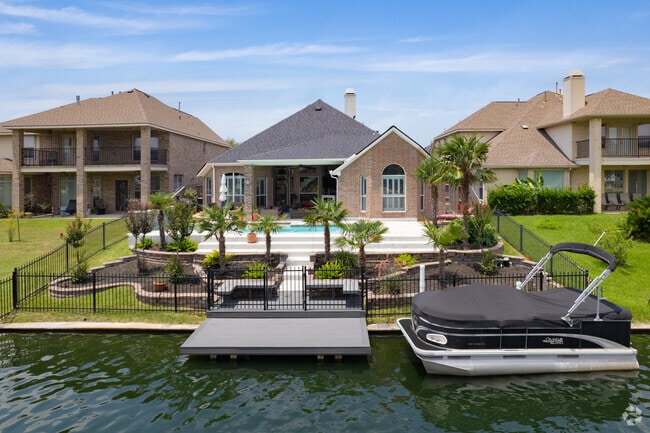 Many Cypress homes provide private dock access for direct enjoyment of the water.