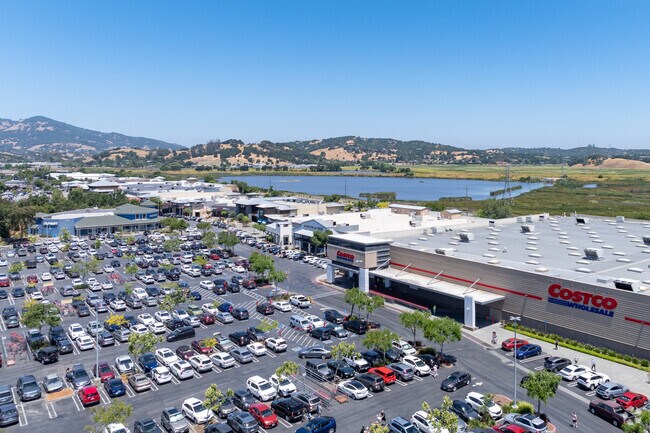 Big-box stores are plentiful near Green Point at the Vintage Oaks Shopping Center.
