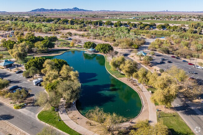 West Wetlands Park's fishing pond attracts visitors from across Yuma.