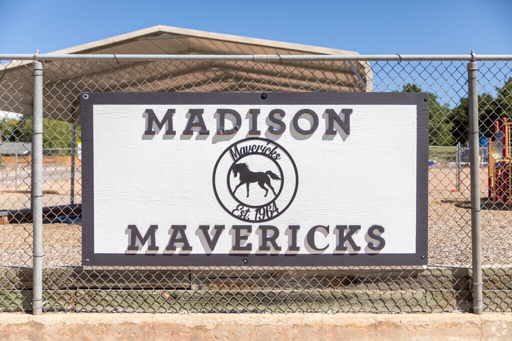 Madison Elementary School in the Village Seven neighborhood is the home of the Mavericks.