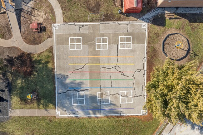 Pittsfield South Elementary School has many outdoor activities for it's students.