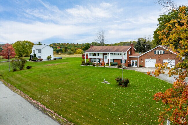 There's plenty of privacy to be found in South Bend Township, with homes spaced far apart.