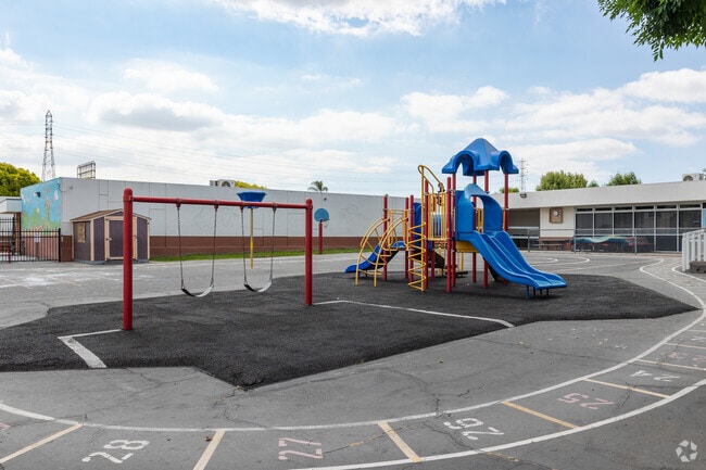 Madison Elementary School in Redondo Beach, CA offers multiple playgrounds for its students.