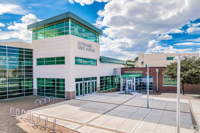 Cleveland High near Tampico offers electives in robotics, law enforcement and more.