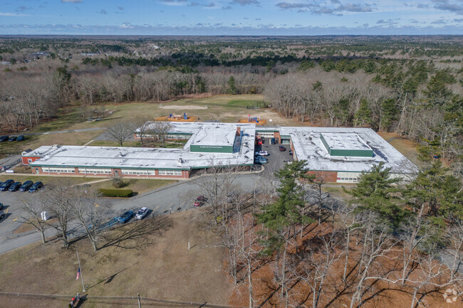 A serene campus for learning is found at the George H. Potter Elementary School.