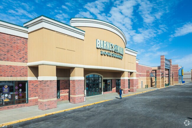 Sturtevant has shopping plazas with big box stores along Durand Avenue.