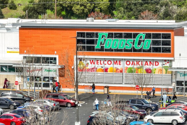 Residents fill up their shopping carts at Foods Co., the Foothill Square grocery store.