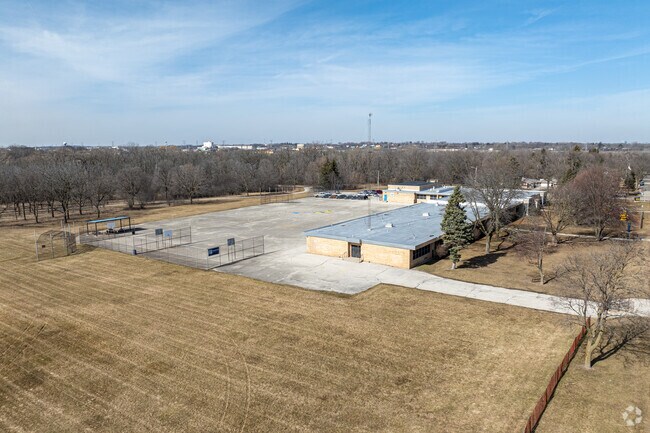 Students can enjoy the large playfields at Parkview School.