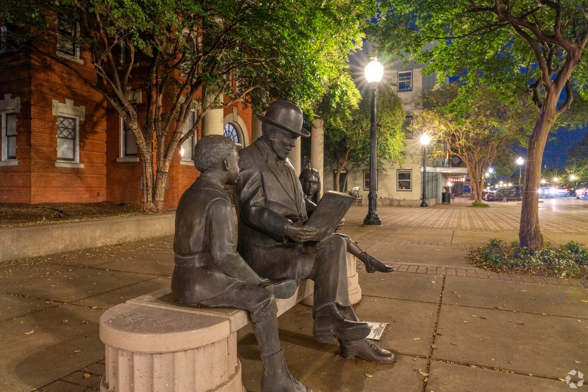 Memorial Forest locals explore downtown Bryan's rich history.