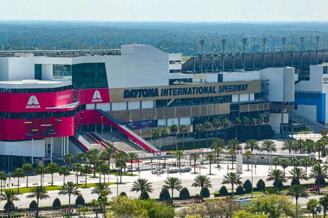 Daytona International Speedway in Indigo hosts a variety of races and spectator events annually.