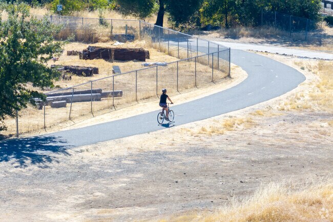There are over 200 miles of trails within a 15 mile radious of Redding.