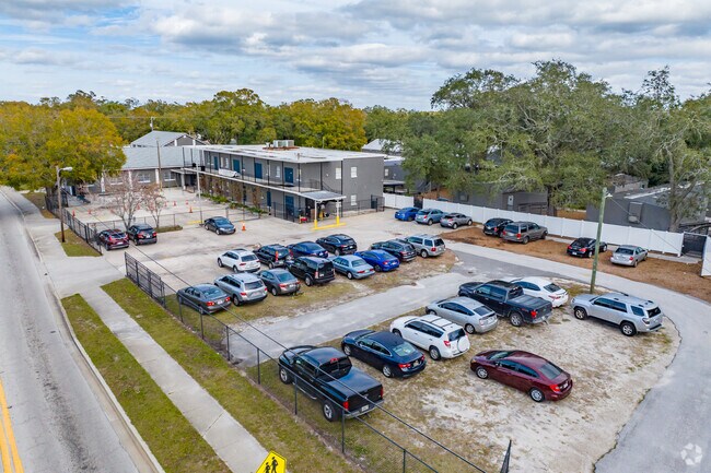 Tampa Bay Christian Academy has ample space for parent and staff parking.