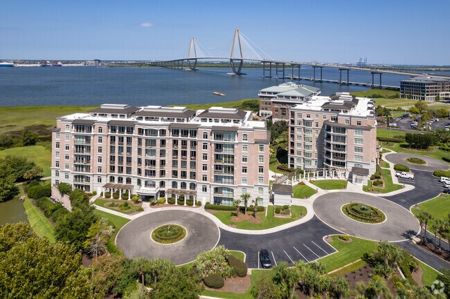 Renaissance On Charleston Harbor in Mount Pleasant has elegant waterfront living.