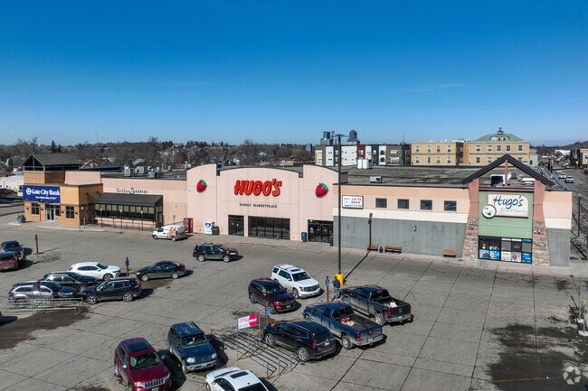 Hugo's is a popular grocer right in downtown Jamestown.