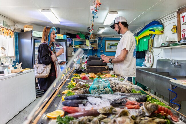 Visit Kyle's Seafood market for the freshest fish in St Augustine North City.