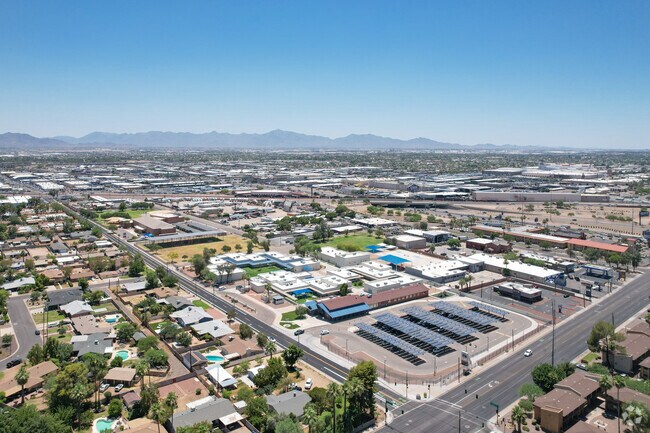 Maie Bartlett Heard School is located in central Phoenix near the I-17.