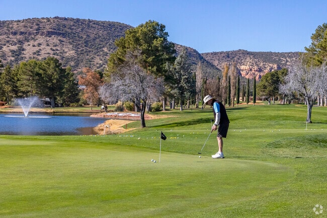 Practice golf at Oakcreek Country Club in the Village of Oak Creek (Big Park).
