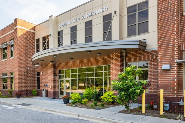The Springfield Elementary School in Charleston, SC is home to the Mustangs.