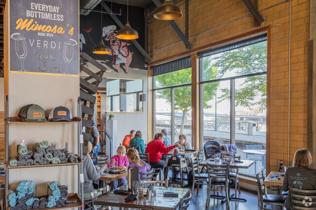 Creamery Downtown is known for its great food and Fox River views in the downtown area.